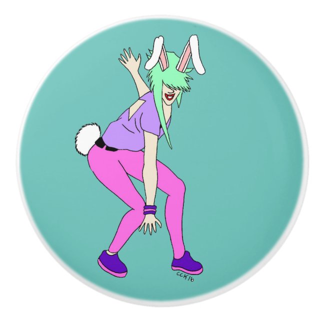 Pomo De Cerámica niñera (Anverso)