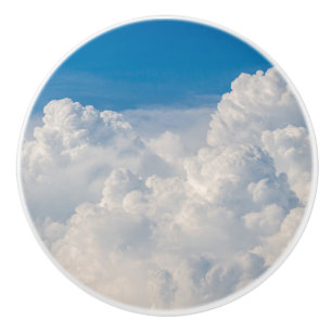 Pomo De Cerámica Nubes en el cielo