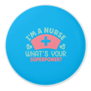 Pomo De Cerámica Nurse Gift   Soy Enfermero