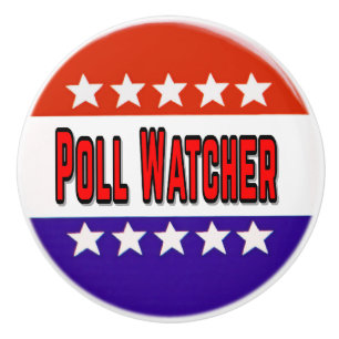 Pomo De Cerámica Observador de encuestas
