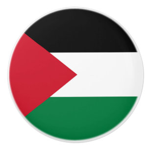 Pomo De Cerámica oficialmente bandera del Estado de Palestina