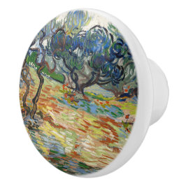 Pomo De Cerámica Olivos de Vincent Van Gogh