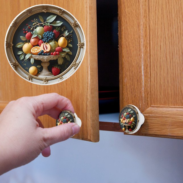 Pomo De Cerámica Orchard dorado (Subido por el creador)