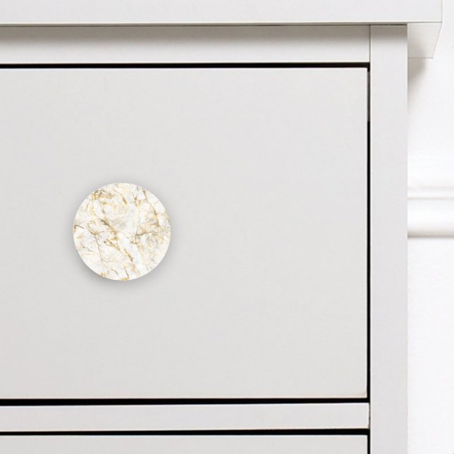 Pomo De Cerámica Oro de lujo y mármol blanco (Subido por el creador)