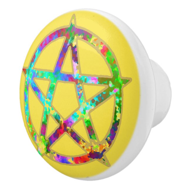 Pomo De Cerámica Oro pagano (Derecha)