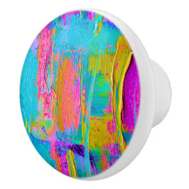 Pomo De Cerámica Palette Knife Paint Ceramic Knob 2
