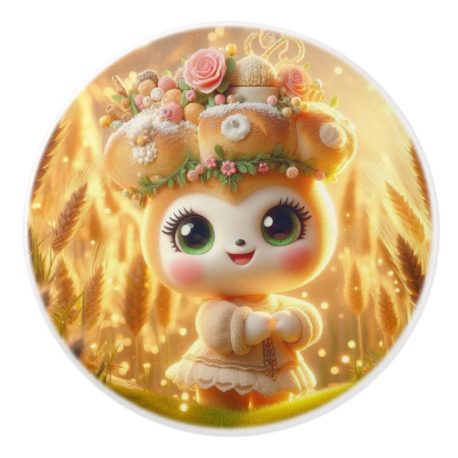 Pomo De Cerámica Pan de azúcar II (Anverso)