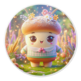 Pomo De Cerámica Pan de azúcar III