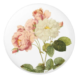 Pomo De Cerámica Pañuelos de flores de época 2