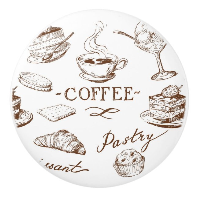 Pomo De Cerámica Papel dulce (Anverso)