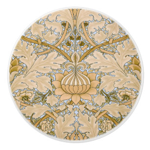 Pomo De Cerámica Papel pintado vintage St James Acanthus de William