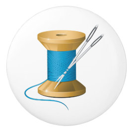 Pomo de cerámica para sala de costura - SRF