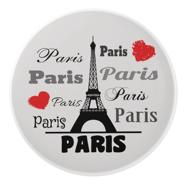 Pomo De Cerámica París (Anverso)