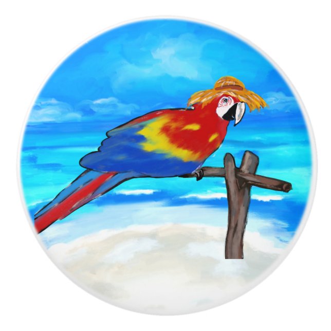 Pomo De Cerámica Paro (Anverso)