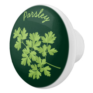 Pomo De Cerámica Parsley