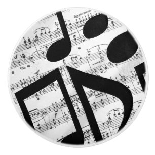 Pomo De Cerámica Partitura artsy
