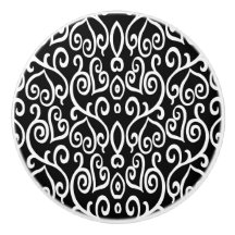 Patrón blanco y negro