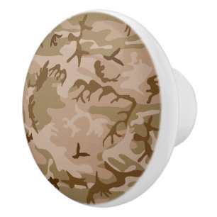 Pomo De Cerámica Patrón de camuflaje del desierto, patrón militar,