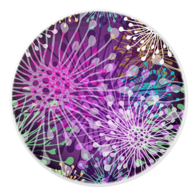 Pomo De Cerámica Patrón dinámico (Anverso)