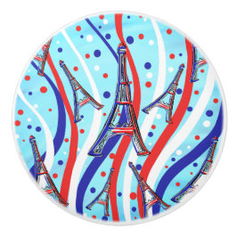 Pomo De Cerámica Patrón francés