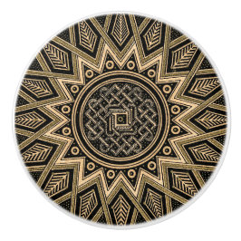 Pomo De Cerámica Patrón retro árabe