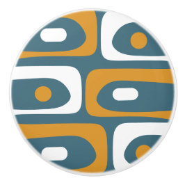 Pomo De Cerámica Patrón retro Minimalista de Piquet moderno de medi