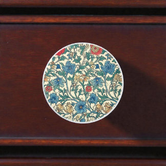 Pomo De Cerámica Patrón Vintage William Morris