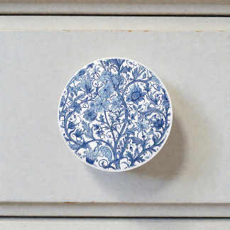 Pomo De Cerámica Patrón Vintage William Morris