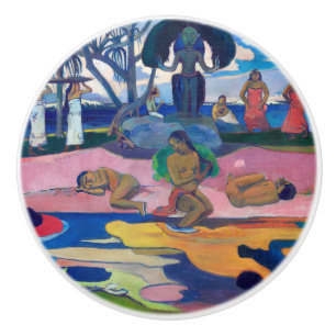 Pomo De Cerámica Paul Gauguin - Día del Dios / Mahana no atua