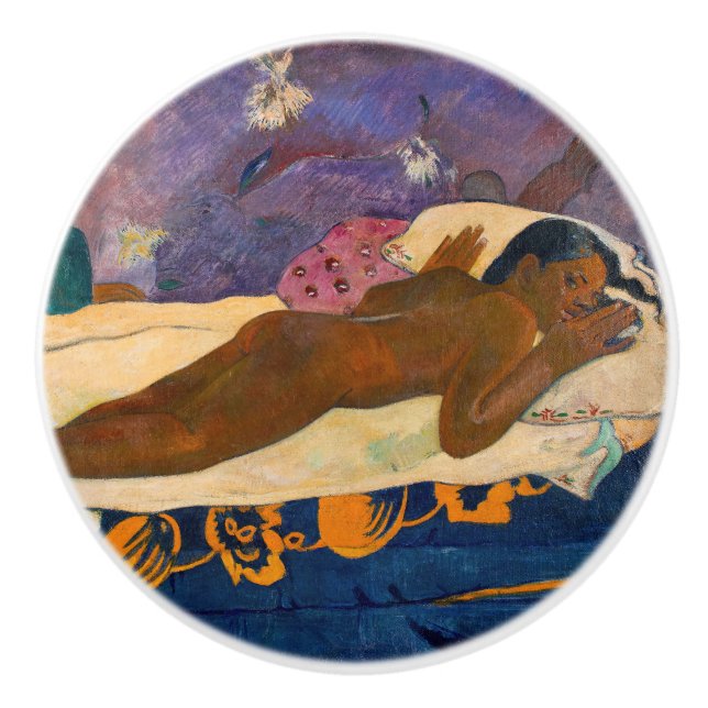 Pomo De Cerámica Paul Gauguin - Espíritu de los muertos mirando (Anverso)