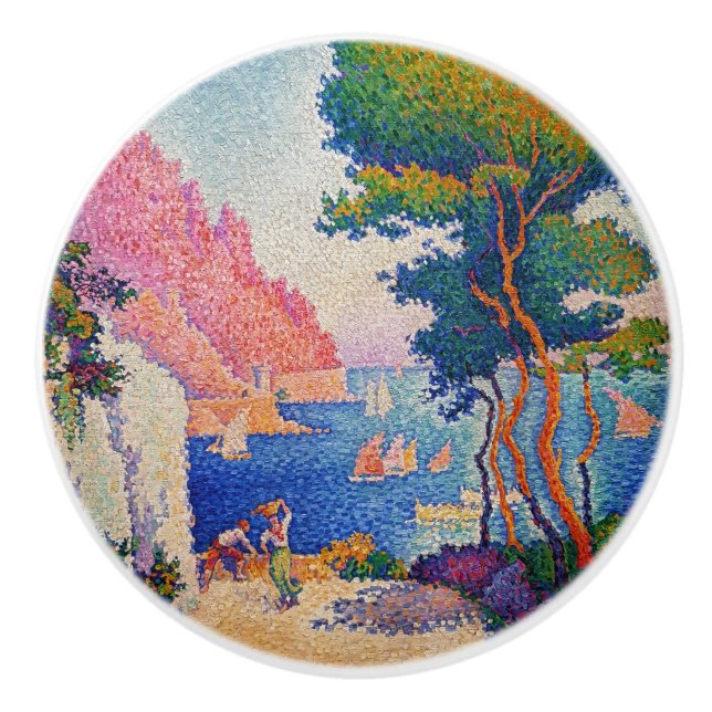 Pomo De Cerámica Paul Signac - Capo di Noli (Anverso)