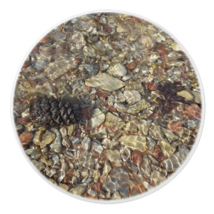 Pomo De Cerámica Pebbles en la fotografía de la naturaleza de Taylo