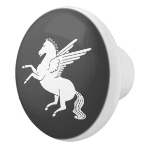 Pomo De Cerámica Pegasus