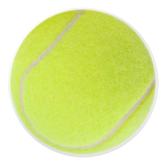 Pomo De Cerámica Pelota de tenis personalizable (Anverso)