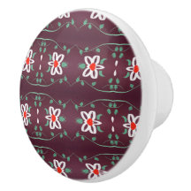 Pequeña y bonita retirada del gabinete con rojo