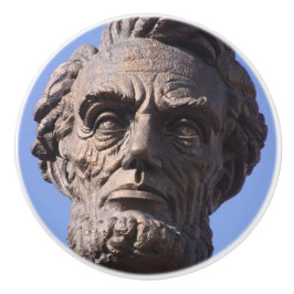 Pomo De Cerámica Perilla Cerámica de Abe Lincoln