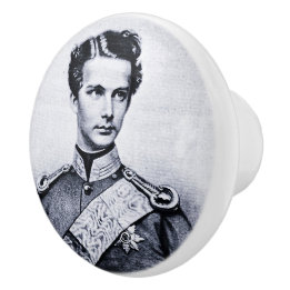 Pomo De Cerámica Perilla con Luis II