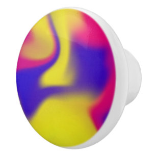 Pomo De Cerámica Perilla de cerámica de colores mezclados