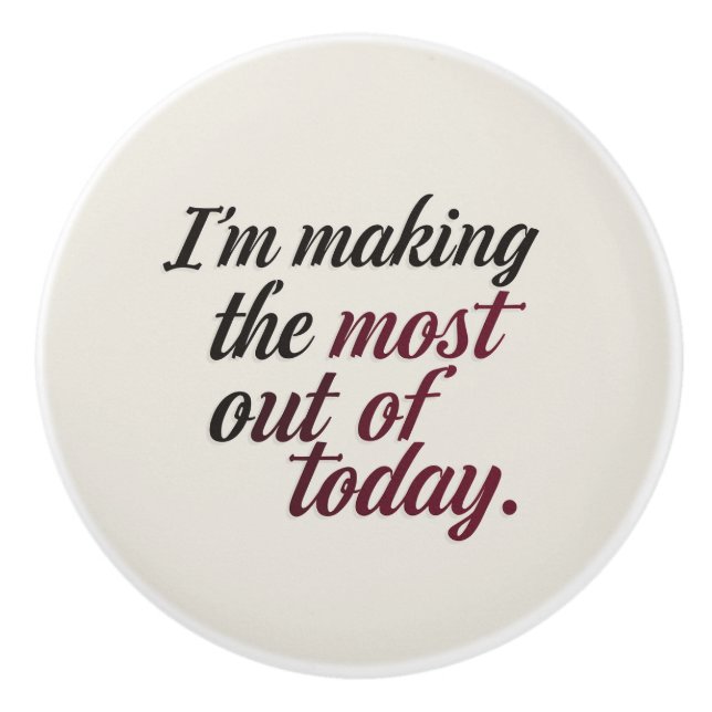 Pomo De Cerámica perilla de cerámica personalizado (Anverso)