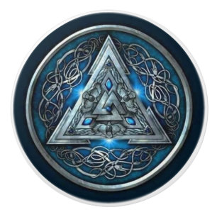 Pomo De Cerámica Perilla de puerta o cajón de diseño celta