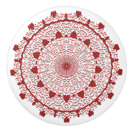 Pomo De Cerámica Perillas de Gabinete y Cajón Mandala | Arte Hecho