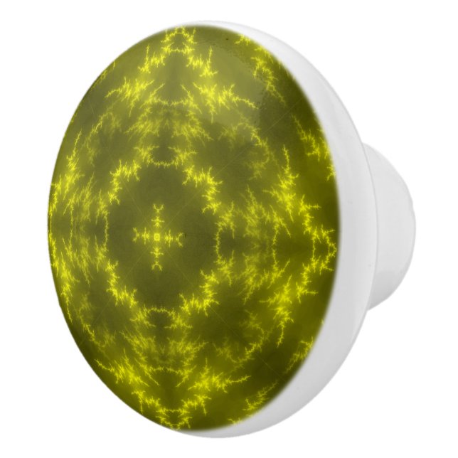 Pomo De Cerámica Pernos de brillo eléctricos de neón brillantes (Derecha)