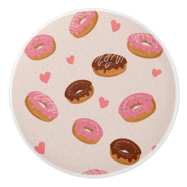 Pomo De Cerámica Pernos de cerámica de donuts decorativos