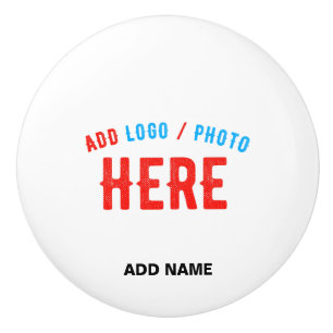 POMO DE CERÁMICA PERSONALIZABLE MODERNO ESTILO BLANCO VERIFICADO MA