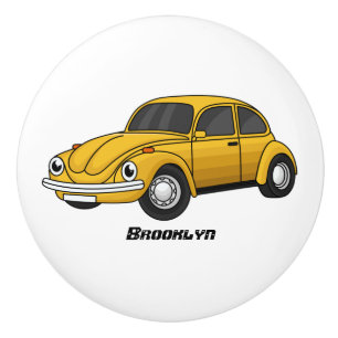 Pomo De Cerámica Personalizado de coche clásico