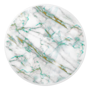 POMO DE CERÁMICA PERSONALIZADO DE MARBLE ABSTRACT