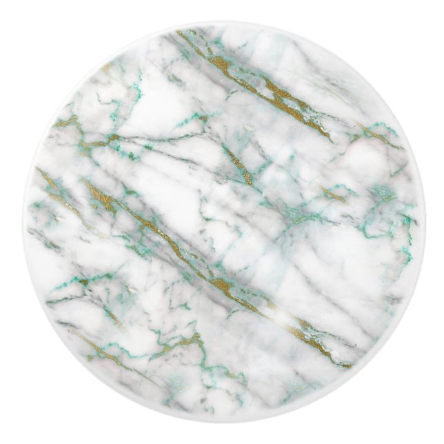 POMO DE CERÁMICA PERSONALIZADO DE MARBLE ABSTRACT (Anverso)