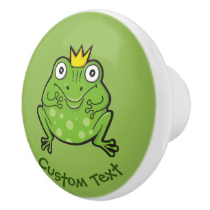 Pomo De Cerámica Personalizado de ranas