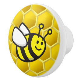 Pomo De Cerámica Personalizado Honeybee