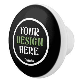 Pomo De Cerámica personalizado, único, elegante y minimalista